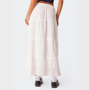 Edikted maxi skirt/ Charlotte Tiered Maxi/ size small